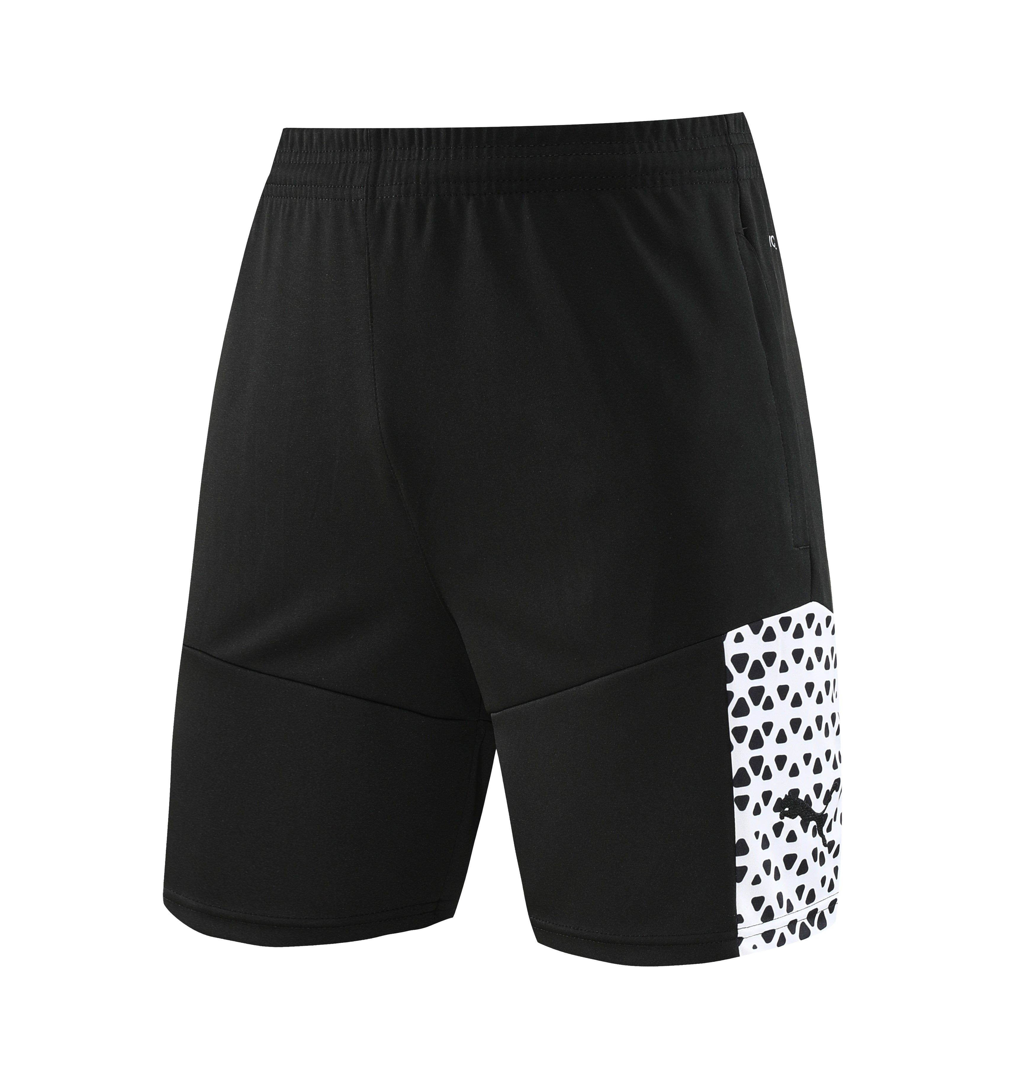 Puma Short Sleeve Training Jersey Set-PD02- Black/White