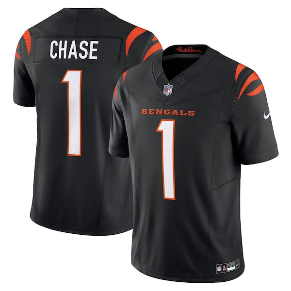 Ja'Marr Chase Cincinnati Bengals Nike Vapor F.U.S.E. Limited Jersey - Black/White