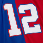 Jim Kelly Buffalo Bills 1990 Split Legacy Replica Jersey - Royal/Red