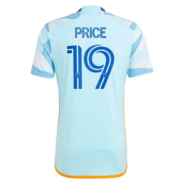 Jack Price Colorado Rapids adidas 2024 New Day Kit Replica Jersey - Light Blue