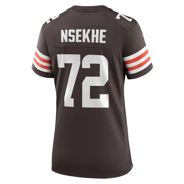 Ty Nsekhe Cleveland Browns Nike Women's  Game Jersey -  Brown