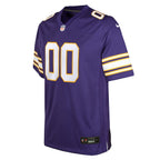 Minnesota Vikings Nike Youth Classic Custom Game Jersey - Purple