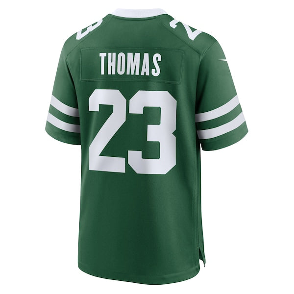 Azareye'h Thomas New York Jets Nike Team Game Jersey - Legacy Green