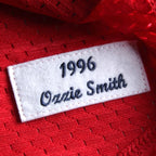 Ozzie Smith St. Louis Cardinals Cooperstown Mesh Batting Practice Jersey - Red/Navy