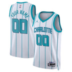 Charlotte Hornets Jordan Brand Unisex Swingman Custom Jersey White - Association Edition