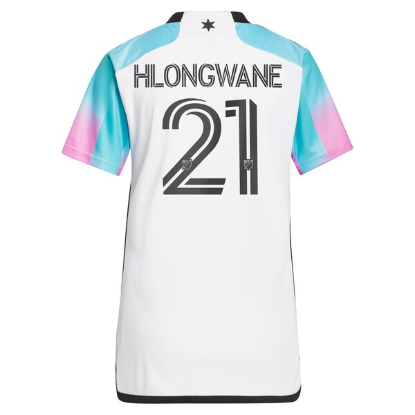 Bongokuhle Hlongwane Minnesota United FC adidas Women's 2024 The Northern Lights Kit Replica Jersey - White
