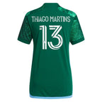 Thiago Martins New York City FC adidas Women's 2024 The Parks Replica Player Jersey - Green