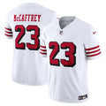 Christian McCaffrey San Francisco 49ers Nike Vapor F.U.S.E. Limited 2nd Alternate Jersey - White