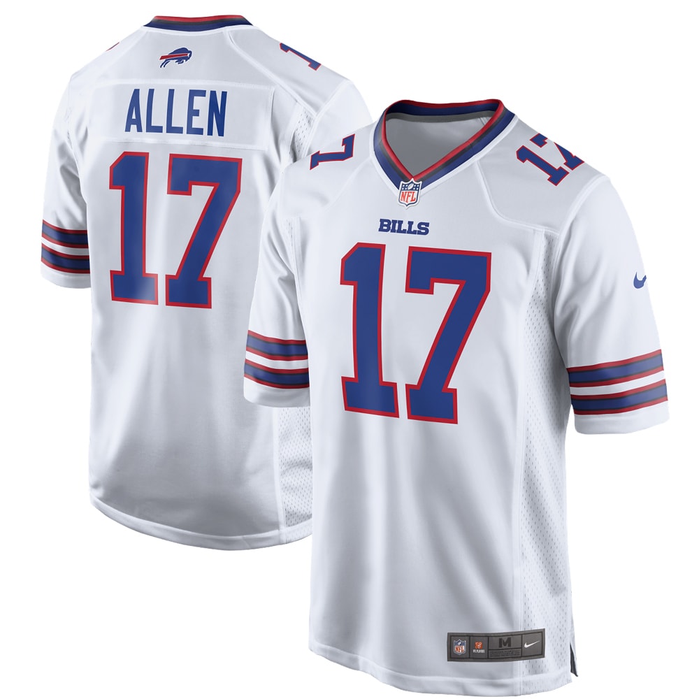 Josh Allen Buffalo Bills Nike Alternate Game Player Jersey - Red/Royal/White