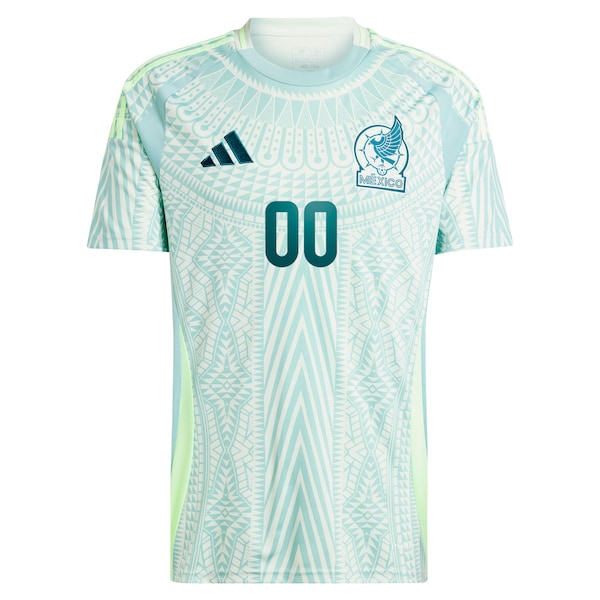 Mexico National Team adidas 2024 Away Replica Custom Jersey - Green
