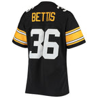 Jerome Bettis Pittsburgh Steelers Women's 1996 Legacy Replica Jersey - Black