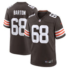 Jackson Barton Cleveland Browns Nike Team Game Jersey -  Brown