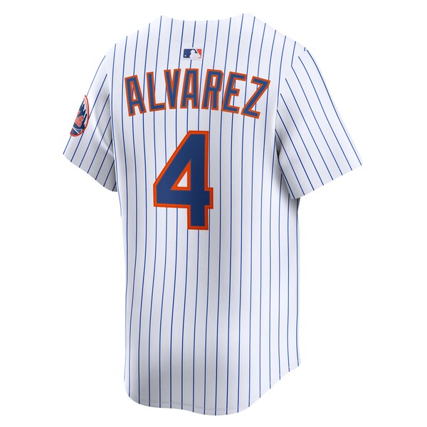 Francisco Alvarez New York Mets Nike Home Limited Player Jersey - White