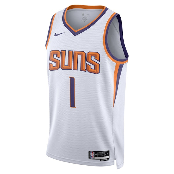 Devin Booker Phoenix Suns Nike Unisex Swingman Jersey - Association Edition - White/Purple