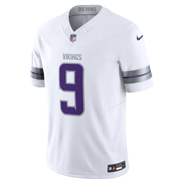 J.J. McCarthy Minnesota Vikings Nike Vapor F.U.S.E. Limited Jersey - White/Purple