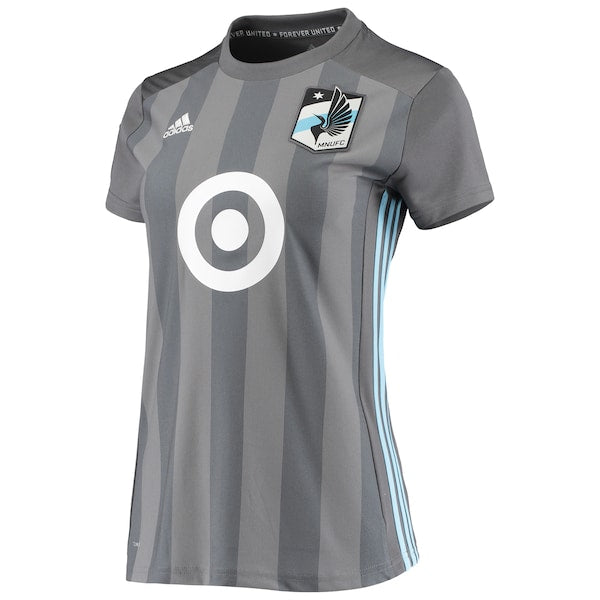 Minnesota United FC adidas Women's 2018/19 Replica Primary Jersey - Gray