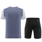 Adidas Short Sleeve Training Jersey Set - AD03- Light Gray