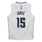 Nikola Jokic Denver Nuggets Nike Toddler 2024/25 Swingman Player Jersey - City Edition - White