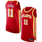 Trae Young Atlanta Hawks Nike Authentic Jersey - Association Edition - Red