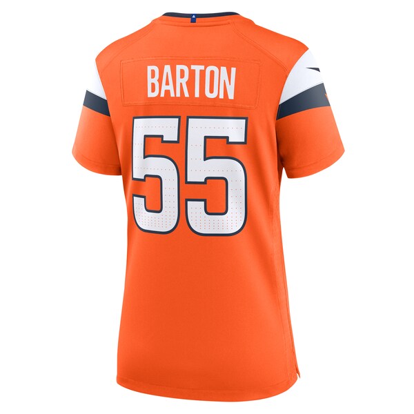 Cody Barton Denver Broncos Nike Women's Game Jersey -  Orange
