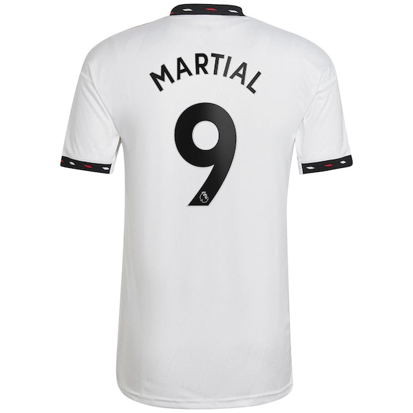 Anthony Martial Manchester United adidas 2022/23 Away Replica Player Jersey - White