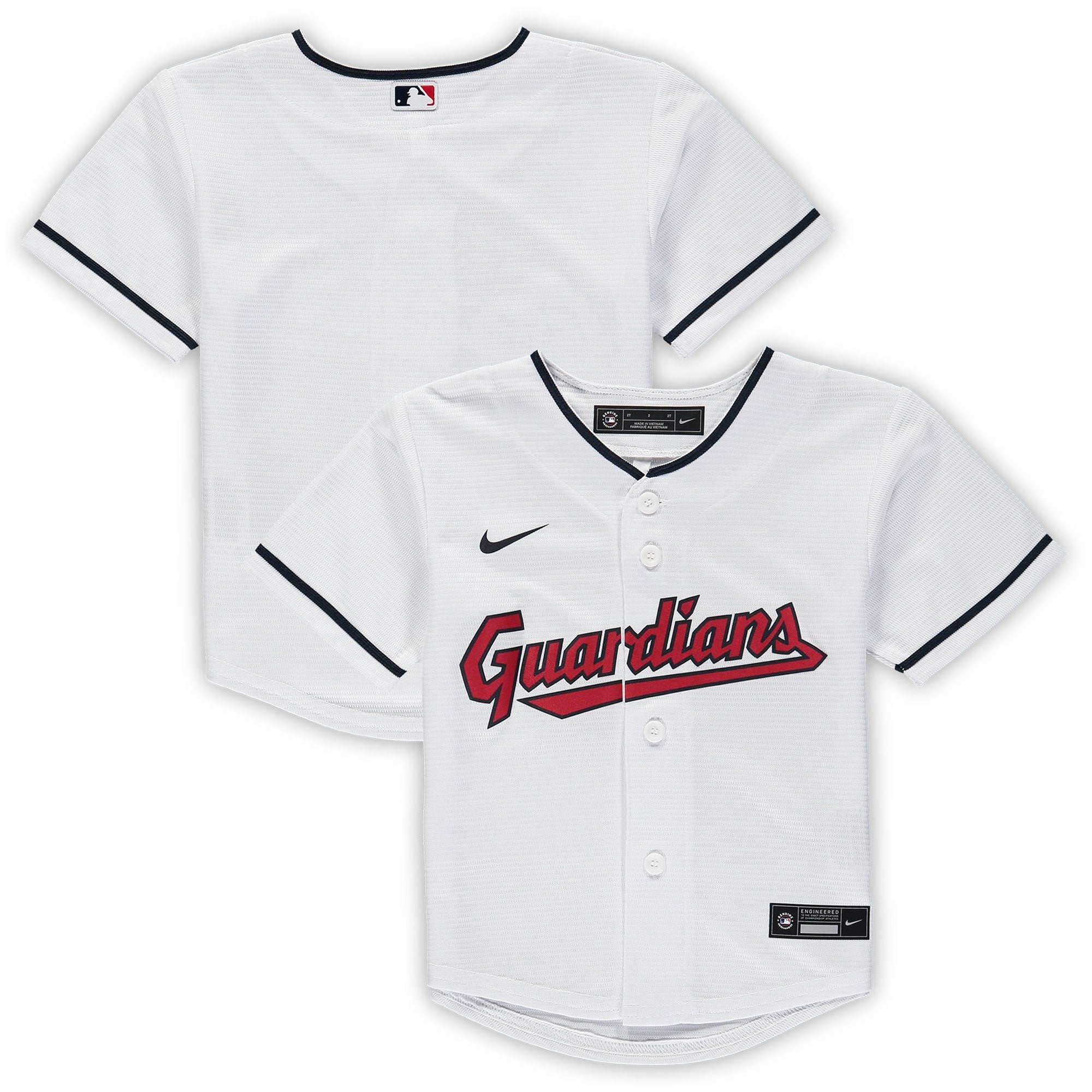 Cleveland Guardians Nike Toddler Replica Team Jersey - White