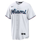 Sandy Alcantara Miami Marlins Nike  Youth Home Replica Jersey - White