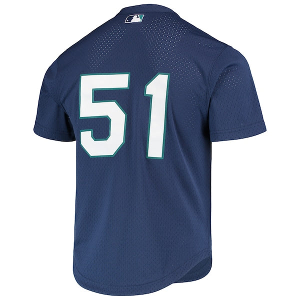 Ichiro Suzuki Seattle Mariners Cooperstown Collection Mesh Batting Practice Jersey - Royal
