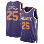 Mikal Bridges Phoenix Suns Nike Unisex Swingman Jersey - Icon Edition - Purple/White