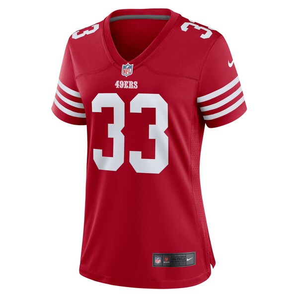 Rock Ya-Sin San Francisco 49ers Nike Women's Team Game Jersey -  Scarlet