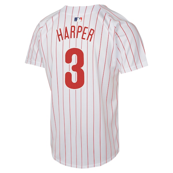 Bryce Harper Philadelphia Phillies Nike Youth Home Game Player Jersey - White