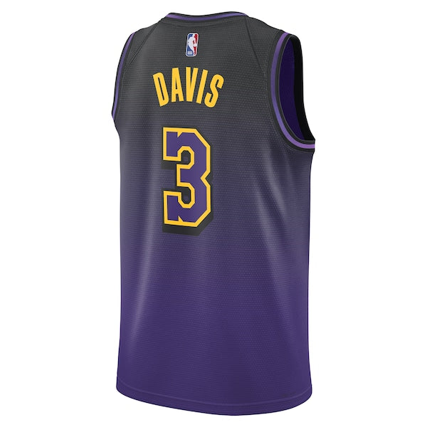 Anthony Davis Los Angeles Lakers Nike Unisex 2024/25 Swingman Player Jersey - City Edition - Purple