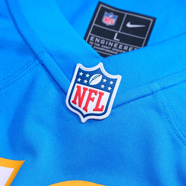 Taylor Heinicke Los Angeles Chargers Nike Team Game Jersey -  Powder Blue