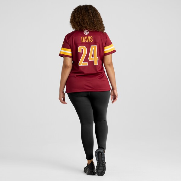 Michael Davis Washington Commanders Nike Women's  Game Jersey -  Burgundy