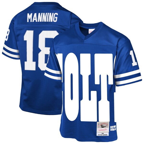 Peyton Manning Indianapolis Colts  Youth 1998 Throwback Fashion Jersey - Royal
