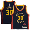 Stephen Curry Golden State Warriors Nike Preschool 2024/25 Swingman Player Jersey -  City Edition - Navy