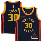Stephen Curry Golden State Warriors Nike Preschool 2024/25 Swingman Player Jersey -  City Edition - Navy