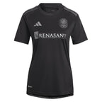 Nashville SC adidas Women's 2024 Man In Black Kit Replica Custom Jersey - Black