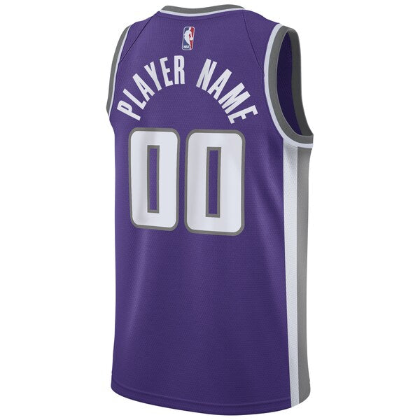 Sacramento Kings Nike 2020/21 Swingman Custom Jersey - Icon Edition - Purple