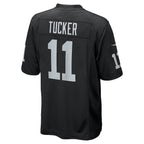 Tre Tucker Las Vegas Raiders Nike Team Game Jersey -  Black