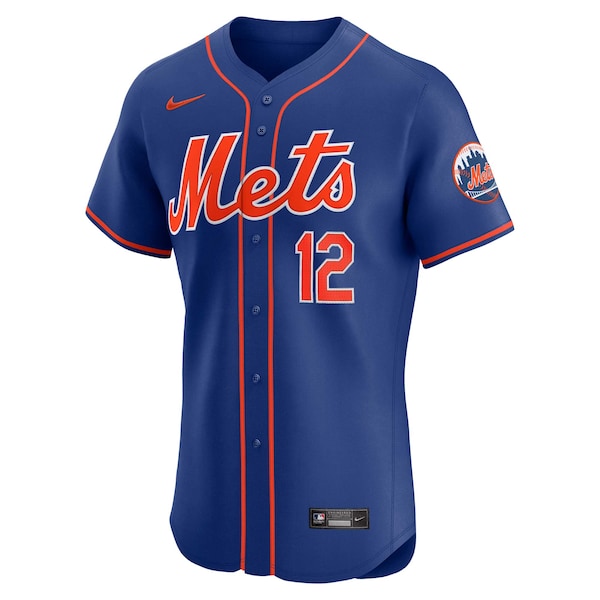 Francisco Lindor New York Mets Nike Alternate Elite Player Jersey - Royal