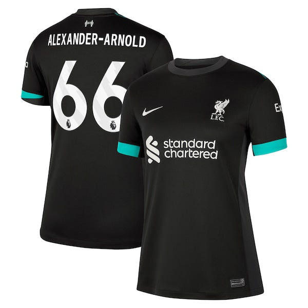 Trent Alexander-Arnold Liverpool Nike Women's 2024/25 Away Replica Jersey - Forest Green