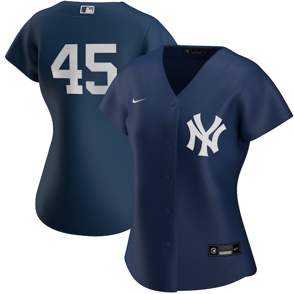 Gerrit Cole New York Yankees Nike Women's Alternate Replica Player Jersey - Navy/White