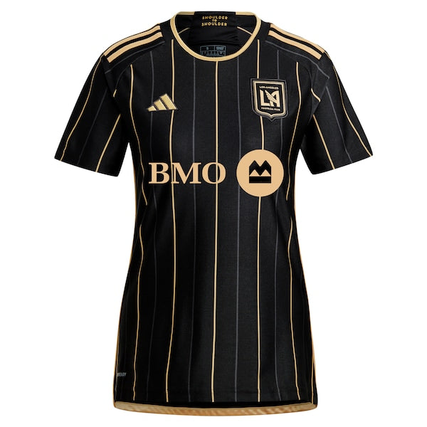 Carlos Vela LAFC adidas Women's 2024 Primary Replica Player Jersey - Black