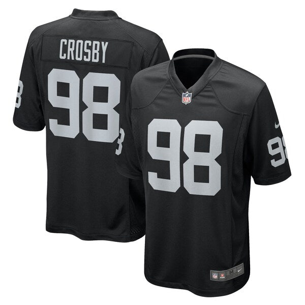 Maxx Crosby Las Vegas Raiders Nike Game Jersey - Black