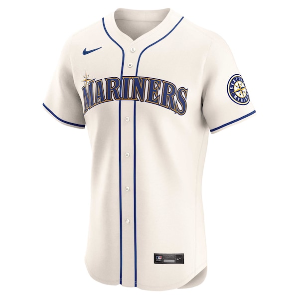 Julio Rodríguez Seattle Mariners Nike Alternate Elite Player Jersey - Cream
