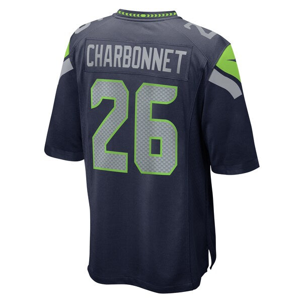 Zach Charbonnet Seattle Seahawks Nike  Game Jersey -  College Navy