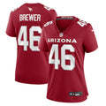 Aaron Brewer Arizona Cardinals Nike Women's  Game Jersey -  Cardinal
