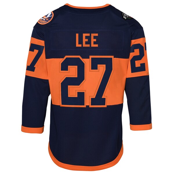 Anders Lee New York Islanders Youth 2024 NHL Stadium Series Premier Player Jersey – Navy