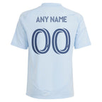Sporting Kansas City adidas Youth 2025 One KC Replica Custom Jersey - Light Blue